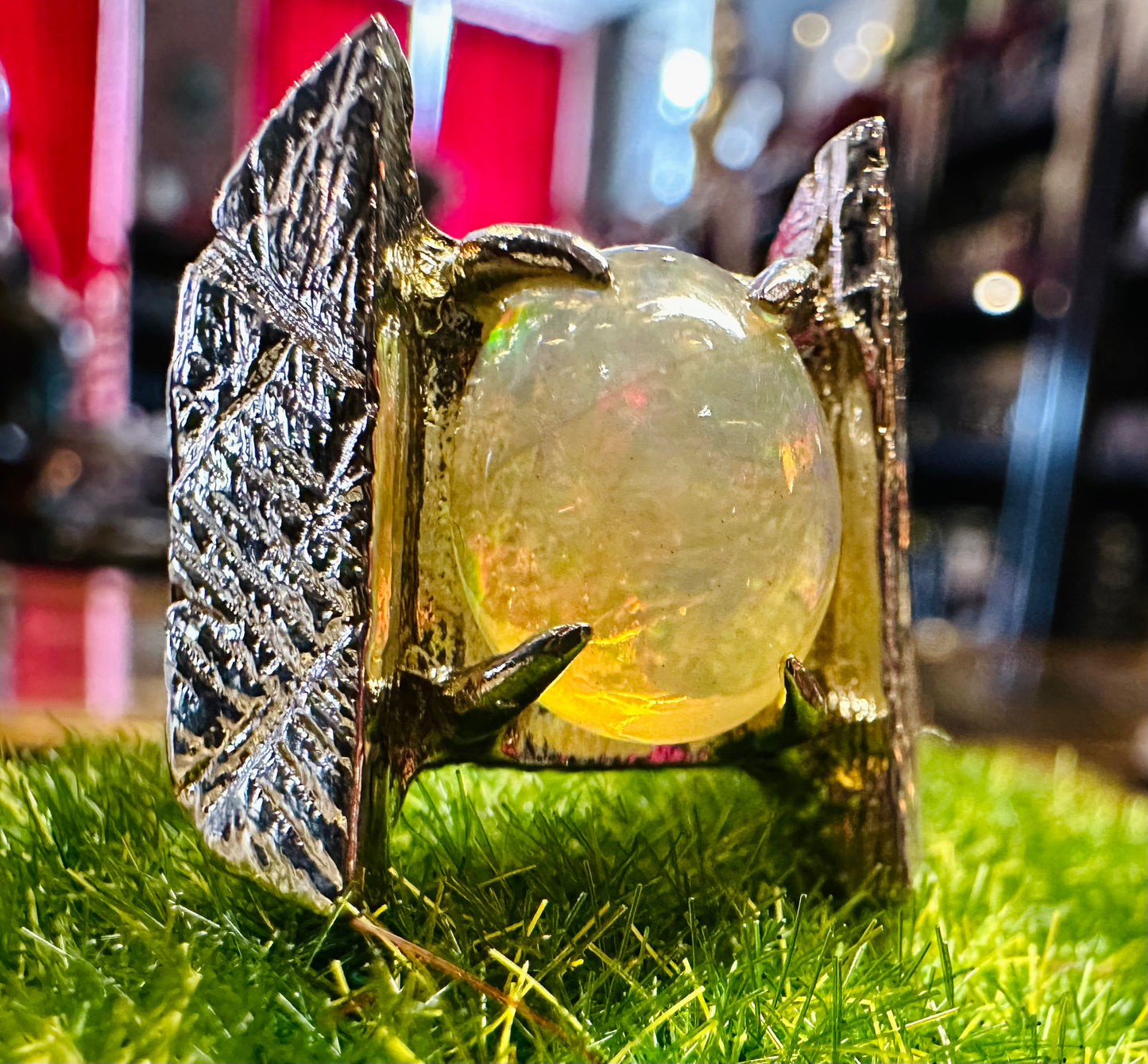 White Bronze Paladin’s Curse Ring Collection by Julian the 2nd