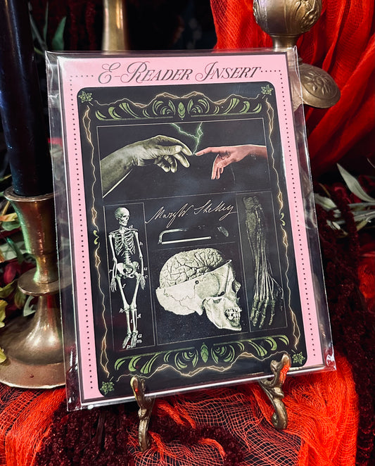 Mary Shelley’s Frankenstein ~ E-Reader Insert by Wonder Witch