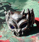Sapphire Eyes Large Gargoyle Ring