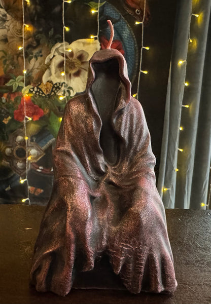 Robed Druid Candle by Chthonic Star