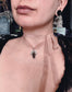 Eternal Mourning Vesuvianite Pendant by Uneven x Olivia Faust