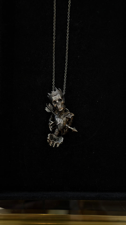 Lovers skeleton necklace by Julian the 2nd
