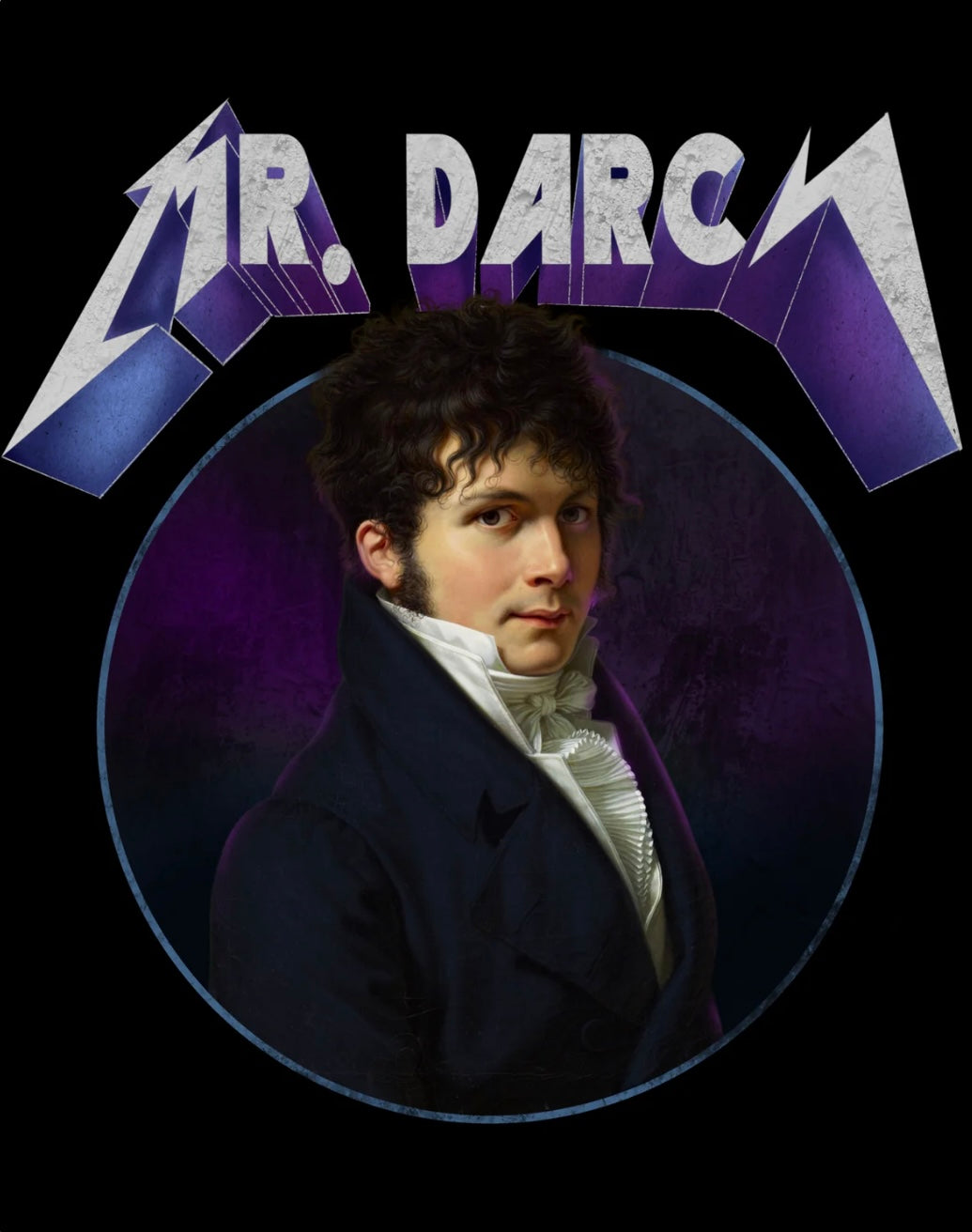 Mr. Darcy Band Tee by Wonder Witch Boutique