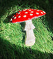 Amanita Mushroom Plant Stakes – Whimsical Glow-in-the-Dark Garden Decor