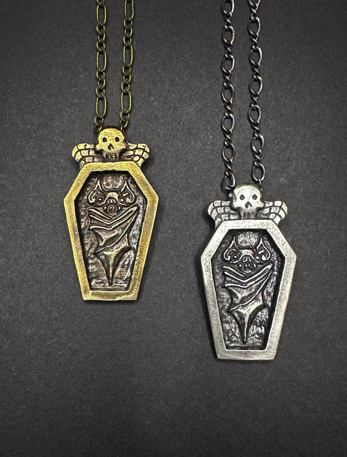 Memento Mori Coffin Necklace by Miyu Decay