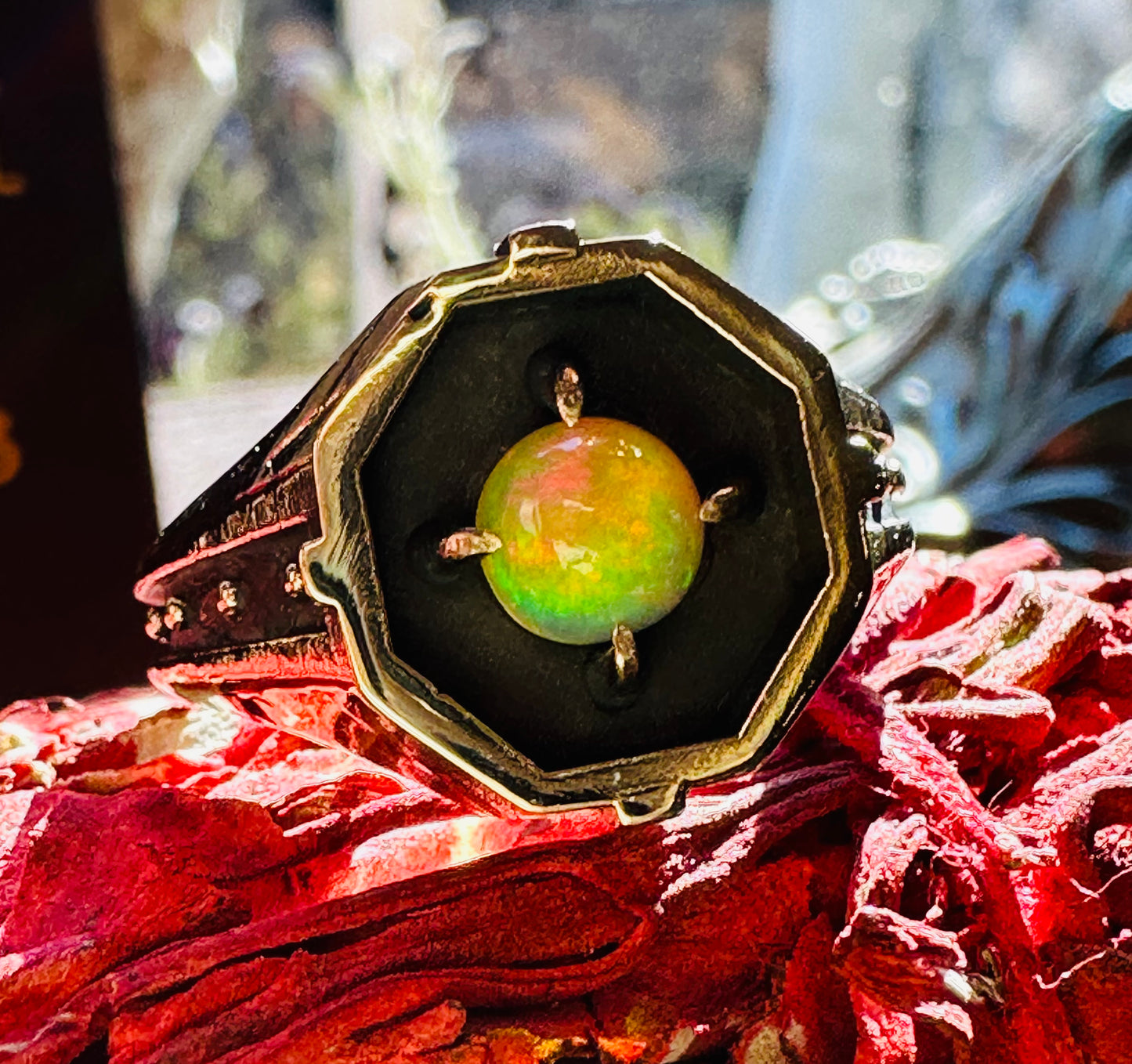 Citadel Welo Opal Bronze Ring by Julian the 2nd