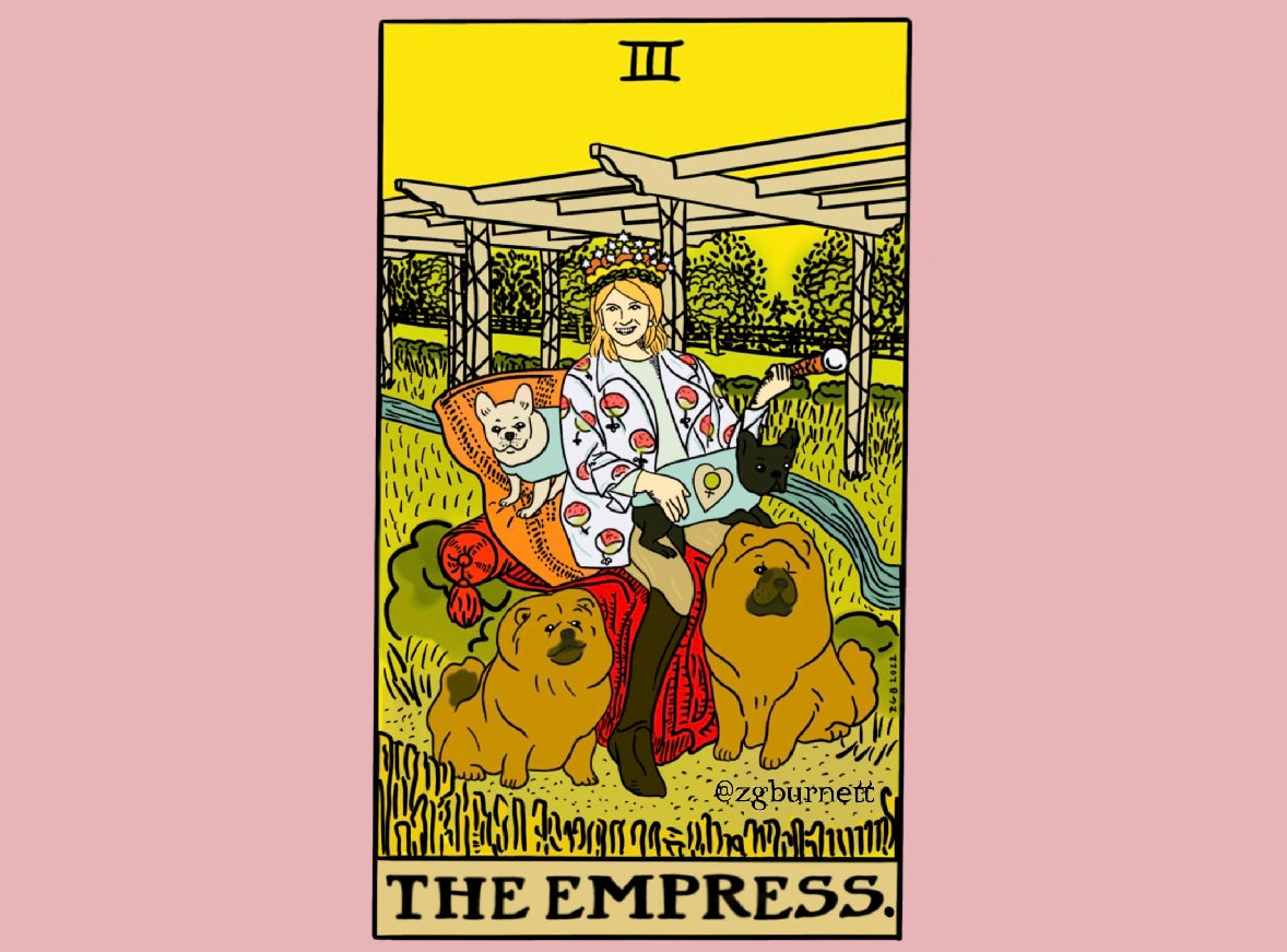 The Preppy Witch Tarot Stickers by ZG Burnett