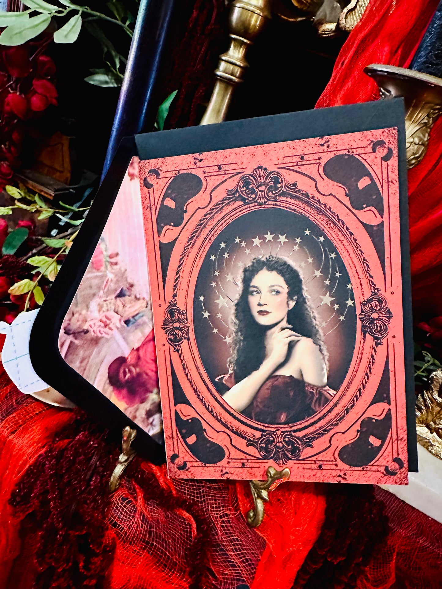 Christine Daaé ~ Phantom of the Opera Framable Card by Wonder Witch