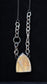 Rutilated quartz pendant on handmade sterling chain by Julian the 2nd