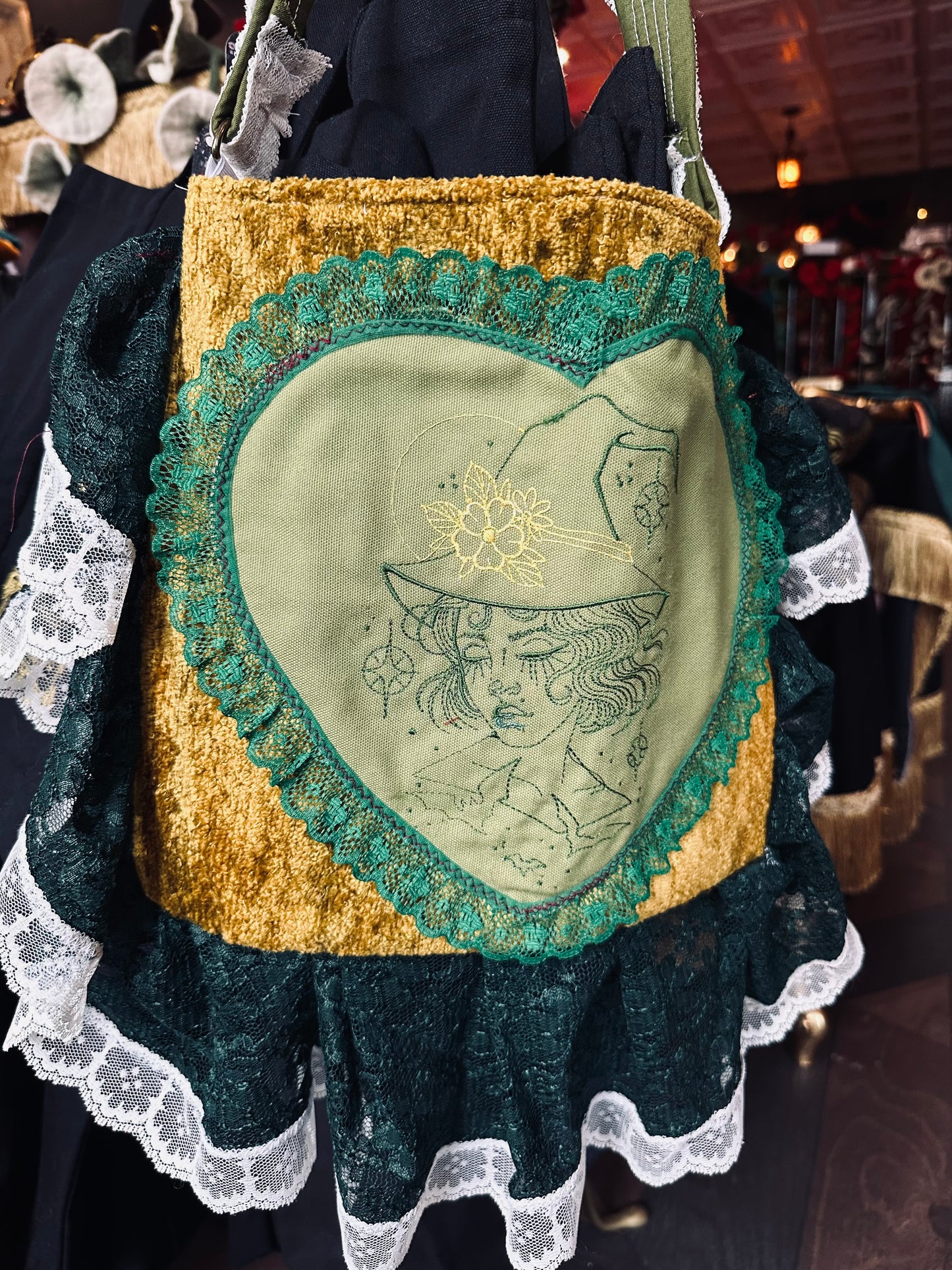 Swamp Witch Tote by Dirty Pillows