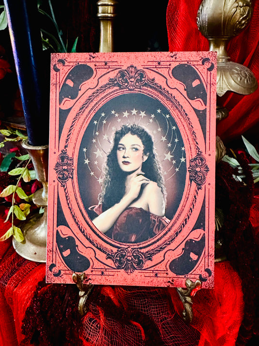 Christine Daaé ~ Phantom of the Opera Framable Card by Wonder Witch
