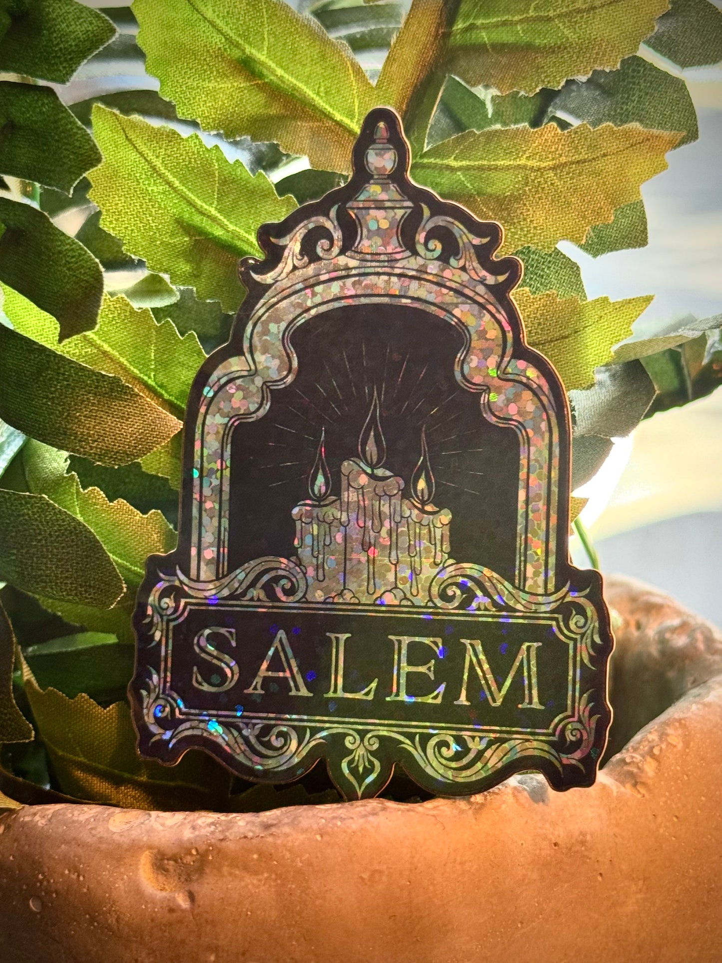 Nocturne Salem Stickers - Salem Glitter!