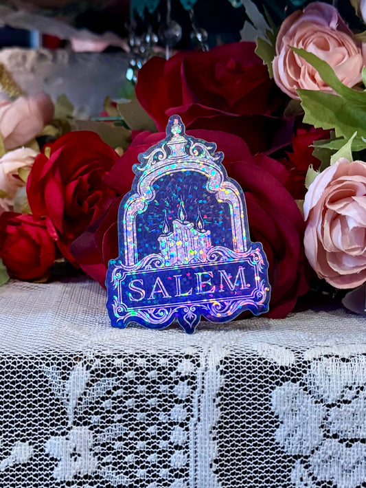 Nocturne Lantern Sticker - Salem Glitter!