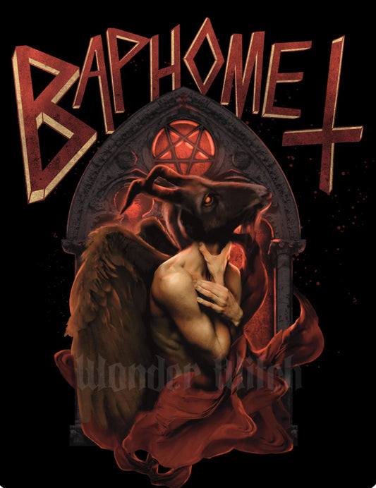 Baphomet Band T-Shirt by Wonder Witch Boutique