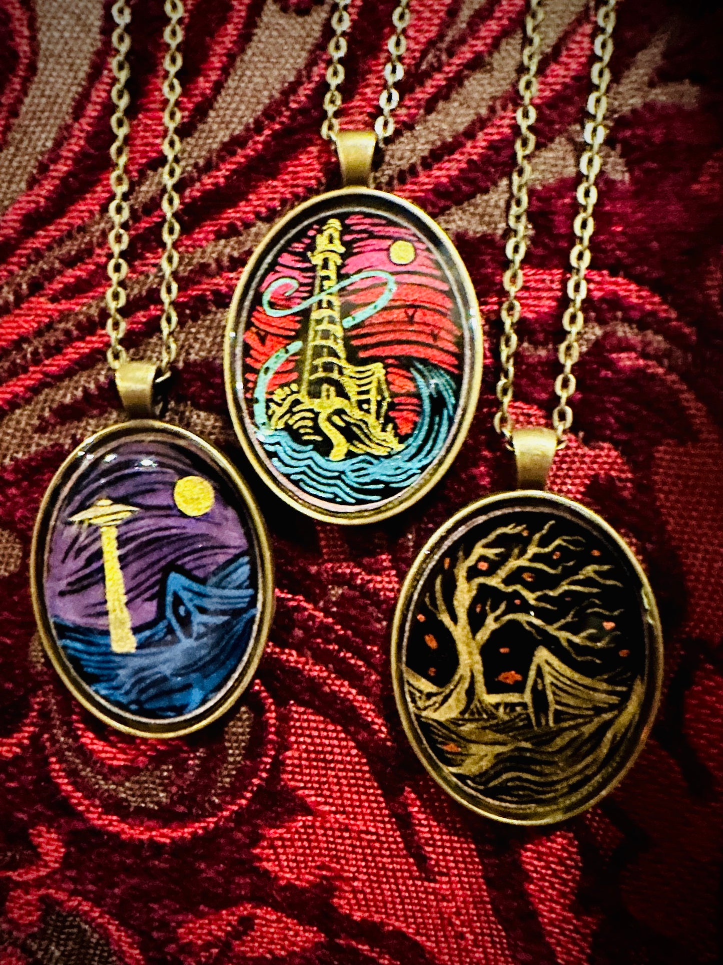 Cryptid Curio Pendant Collection