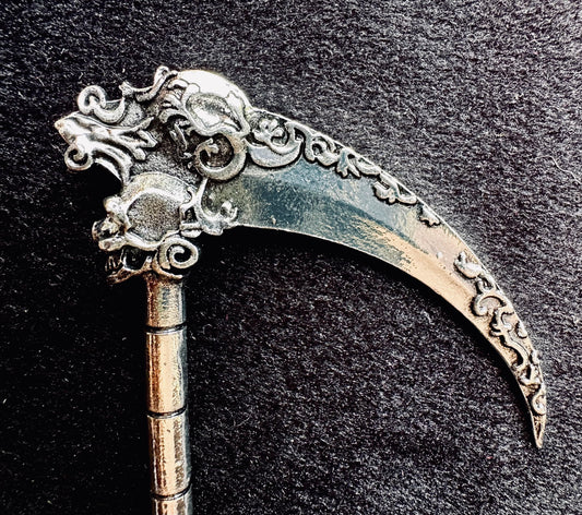 Scythe & Skull Hair Sword