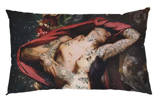 Francesca and Paolo Pillow by Voglio Bene (16x23”)