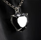 Love Bites Black Heart Pendant