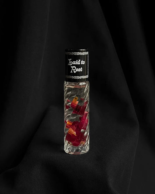 Laid to Rest ~ Perfume Oil (Rose & Incense)