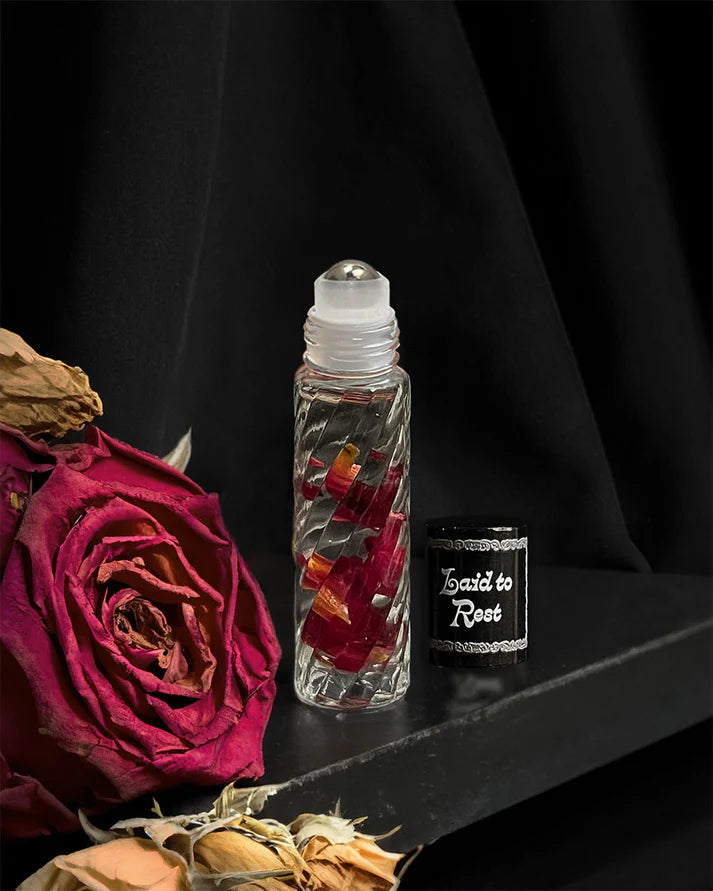 Laid to Rest ~ Perfume Oil (Rose & Incense)