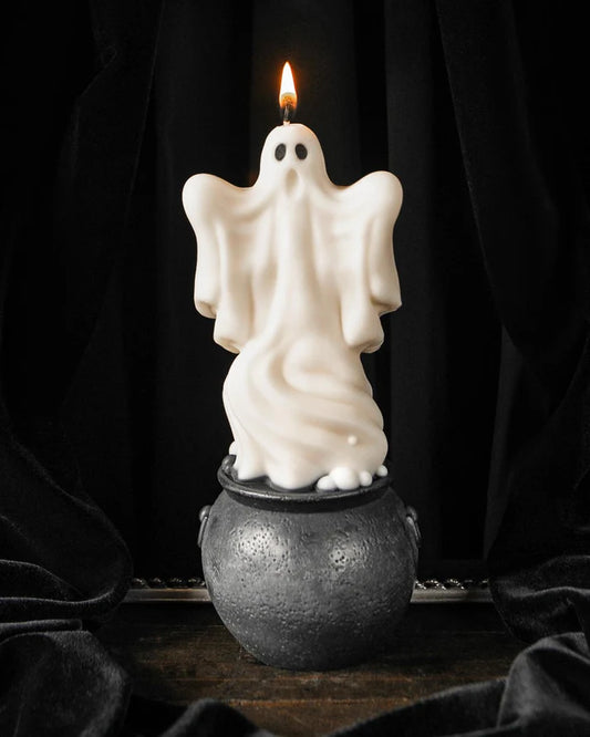 Summoning Spirits Ghost Candle by Graveyard Wanders