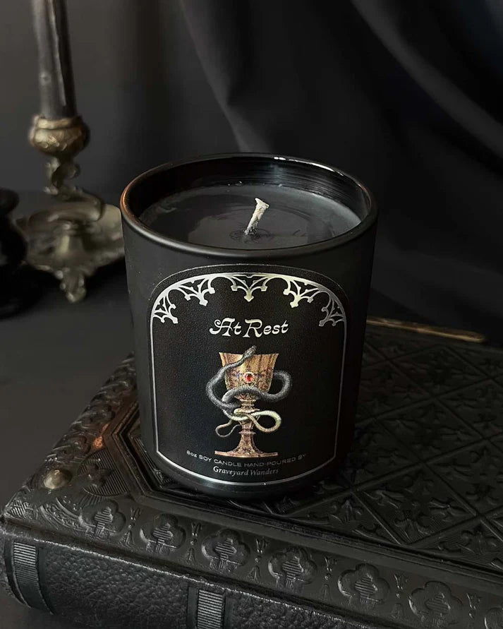 At Rest ~55 Hour Candle by Graveyard Wanders