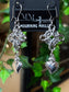 Mourning Maille Chain Earrings