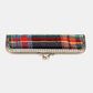 Tartan Stewart Black Duo Pen Case