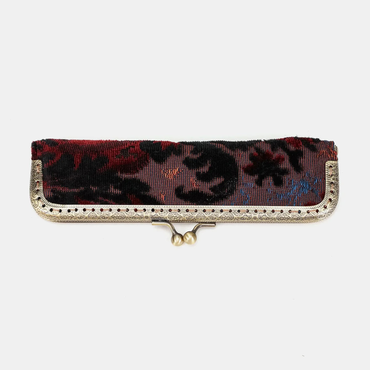 Burnout Velvet Revival Sephia Duo Pen Case