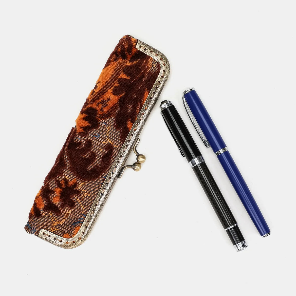 Burnout Velvet Revival Sienna Duo Pen Case