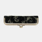 Vintage Scroll Black/Green Duo Pen Case