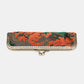 Burnout Velvet Revival Green/Orange Duo Pen Case