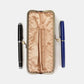 Burnout Velvet Revival Green/Orange Duo Pen Case