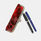 Burnout Velvet Revival Scarlet Duo Pen Case