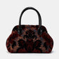 Burnout Velvet Revival Sephia Carpet Satchel