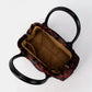 Burnout Velvet Revival Sephia Carpet Satchel