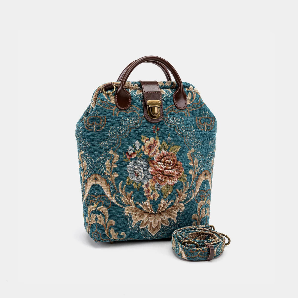 Floral Teal Everyday Backpack