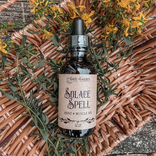 Solace Spell Pain Oil by Gate & Garden Apothecary