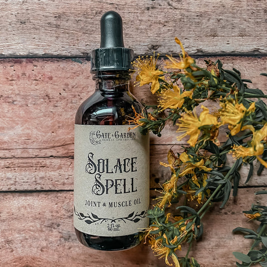 Solace Spell Pain Oil by Gate & Garden Apothecary