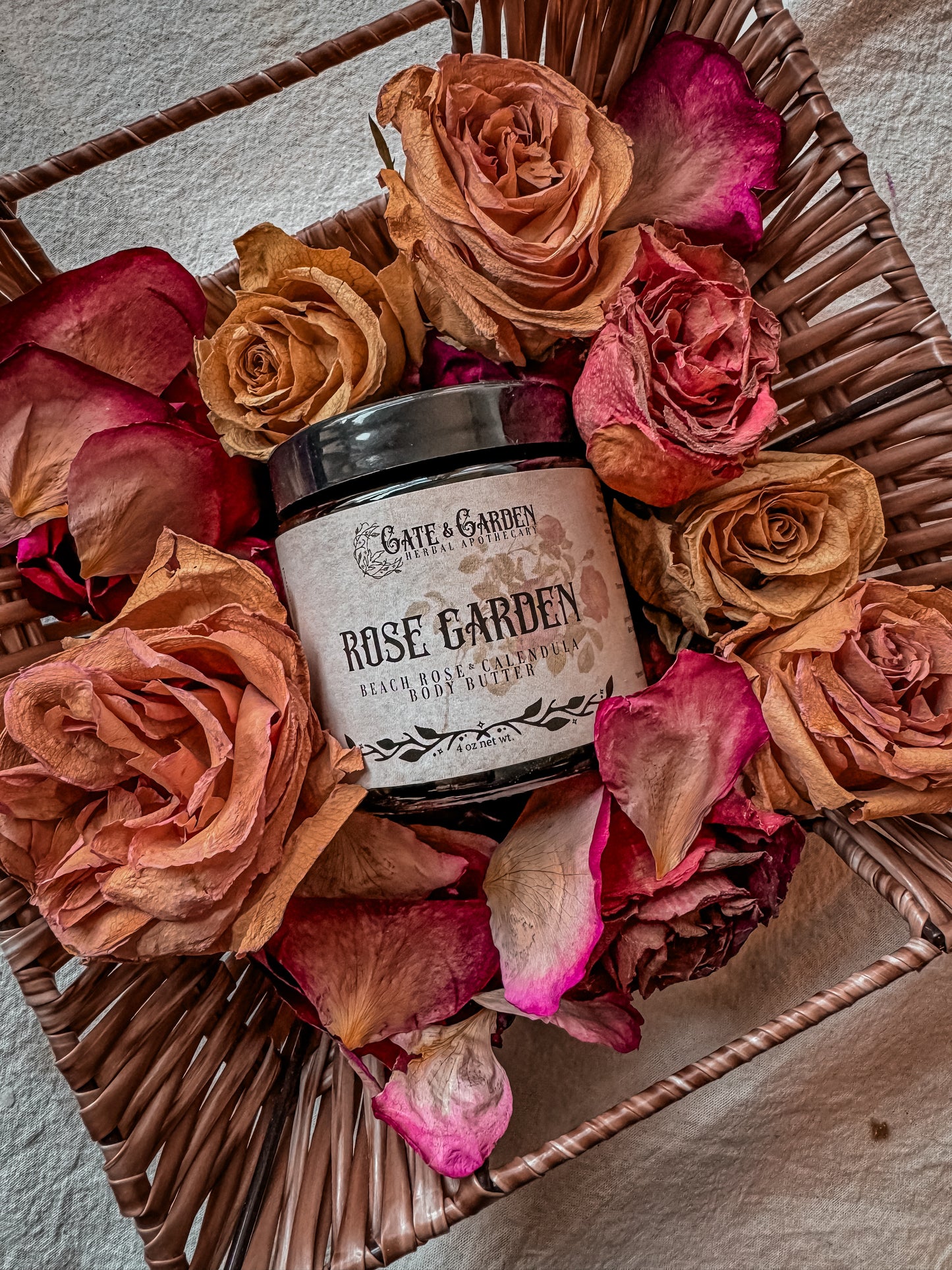 Rose Garden Body Butter by Gate & Garden Herbal Apothecary