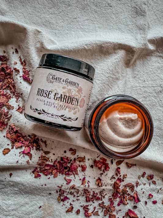 Rose Garden Body Butter by Gate & Garden Herbal Apothecary