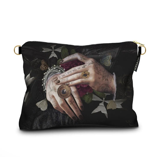 Hand of Protection Velvet Pouch by Voglio Bene