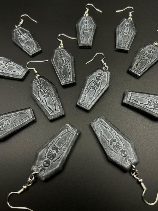 Memento Mori Earrings by Elysian Design