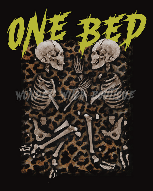 One Bed Band Tshirt by Wonder Witch Boutique