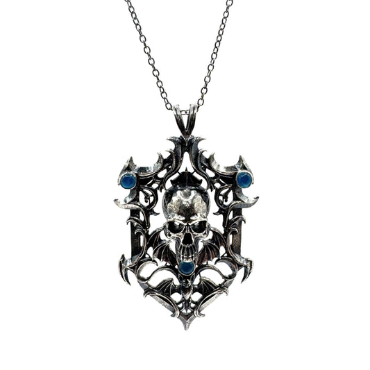 The Vampire's Tomb Pendant in Sterling Silver
