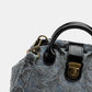 Burnout Velvet Steel Blue Everyday Carpet Backpack