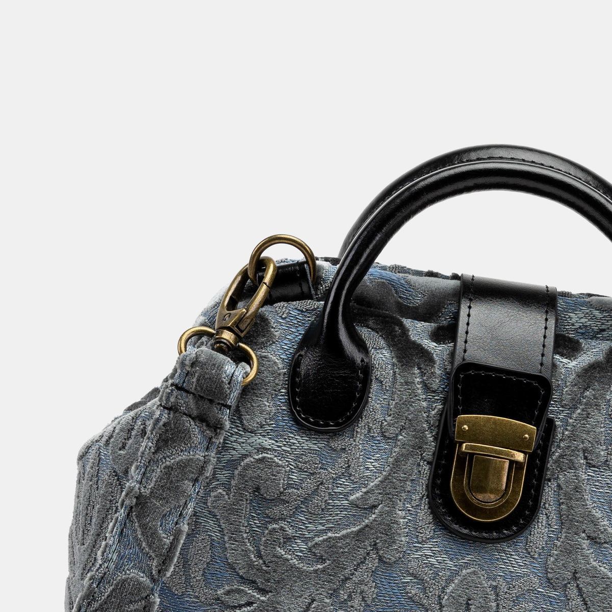 BURNOUT VELVET STEEL BLUE EVERYDAY BACKPACK