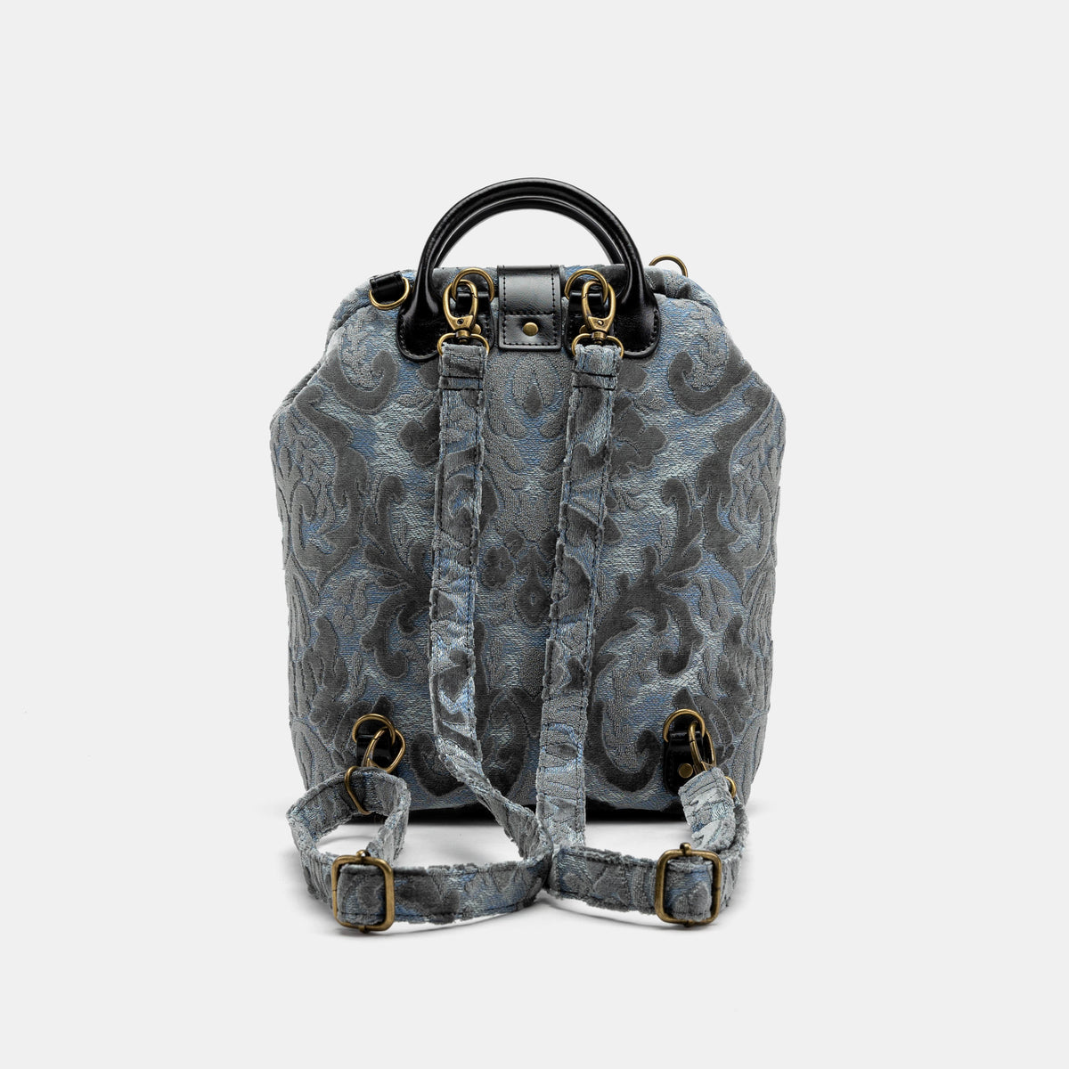 BURNOUT VELVET STEEL BLUE EVERYDAY BACKPACK