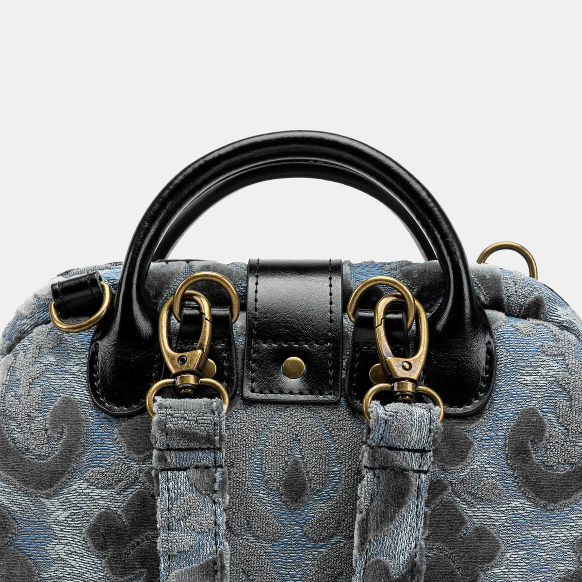 BURNOUT VELVET STEEL BLUE EVERYDAY BACKPACK