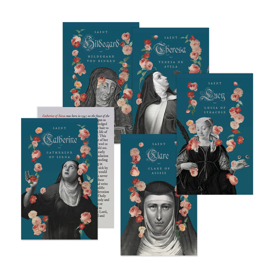 Lady Saints Wallet Cards by Open Sea